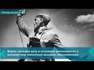 russians do not know the date of the start of world war ii